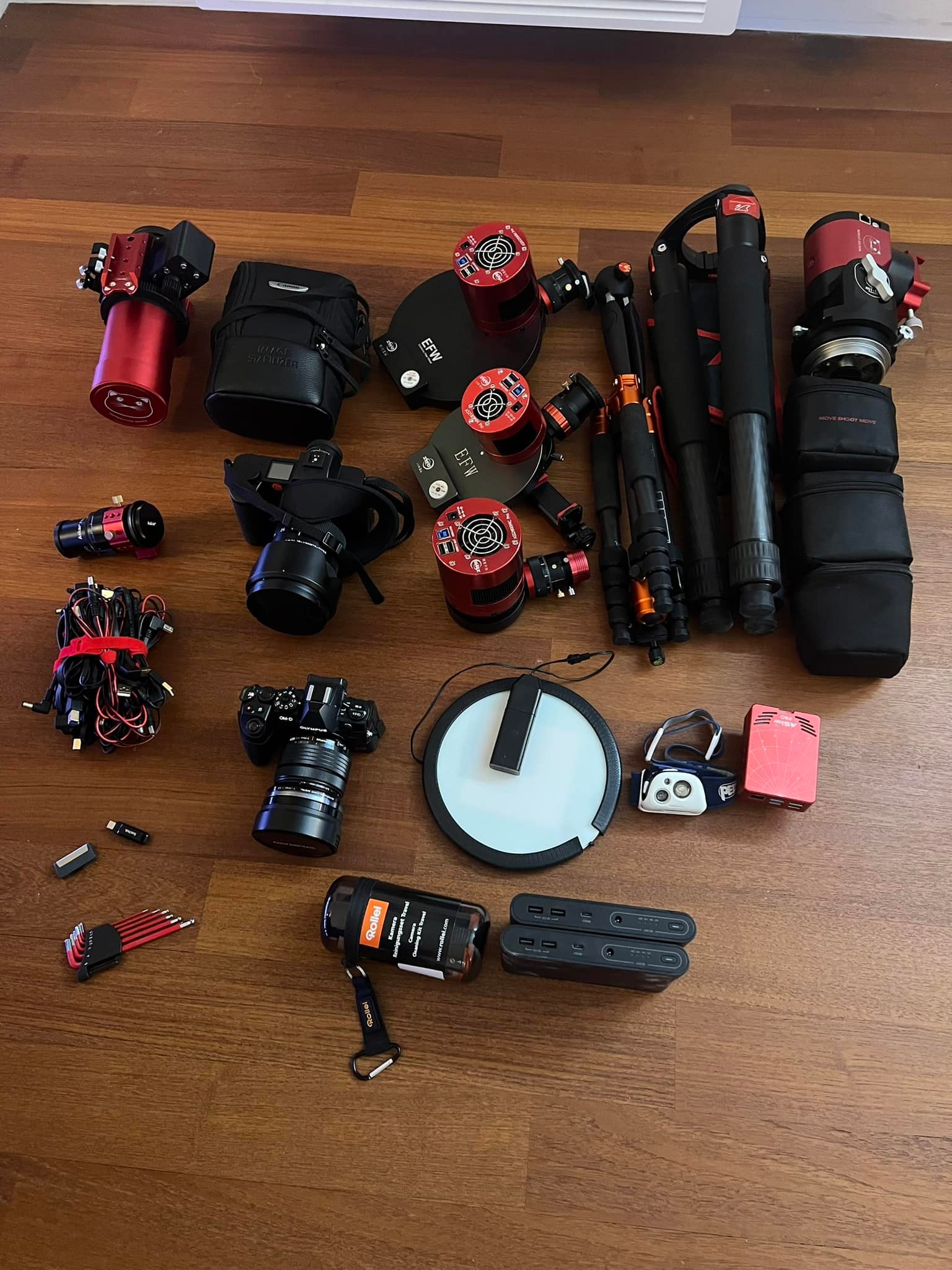Packing the Travel Rig