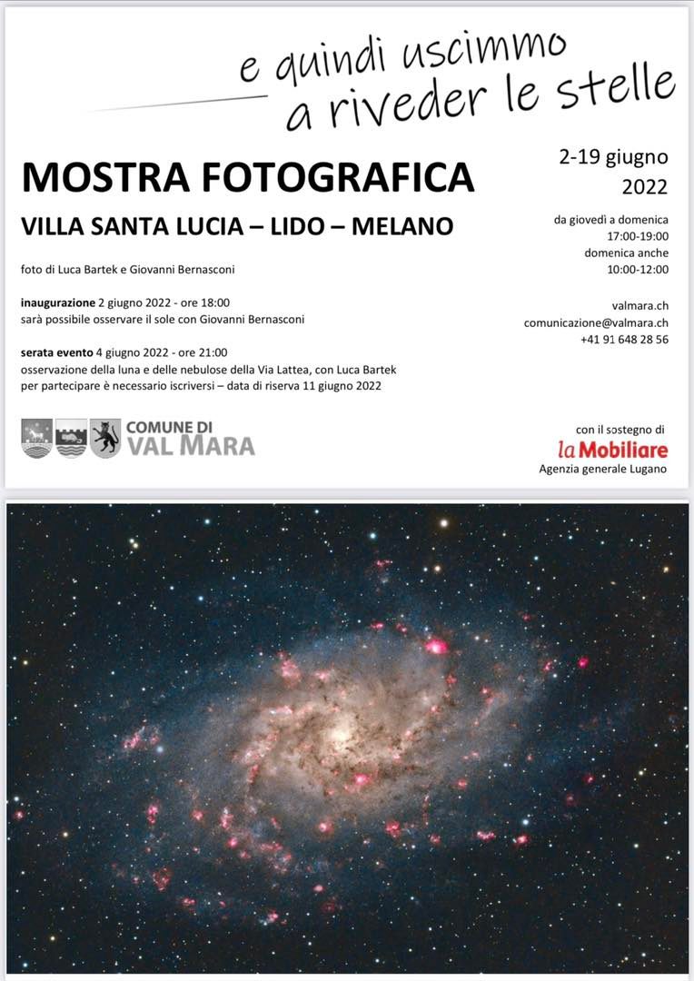 Ticino Astrophotography Exhibit