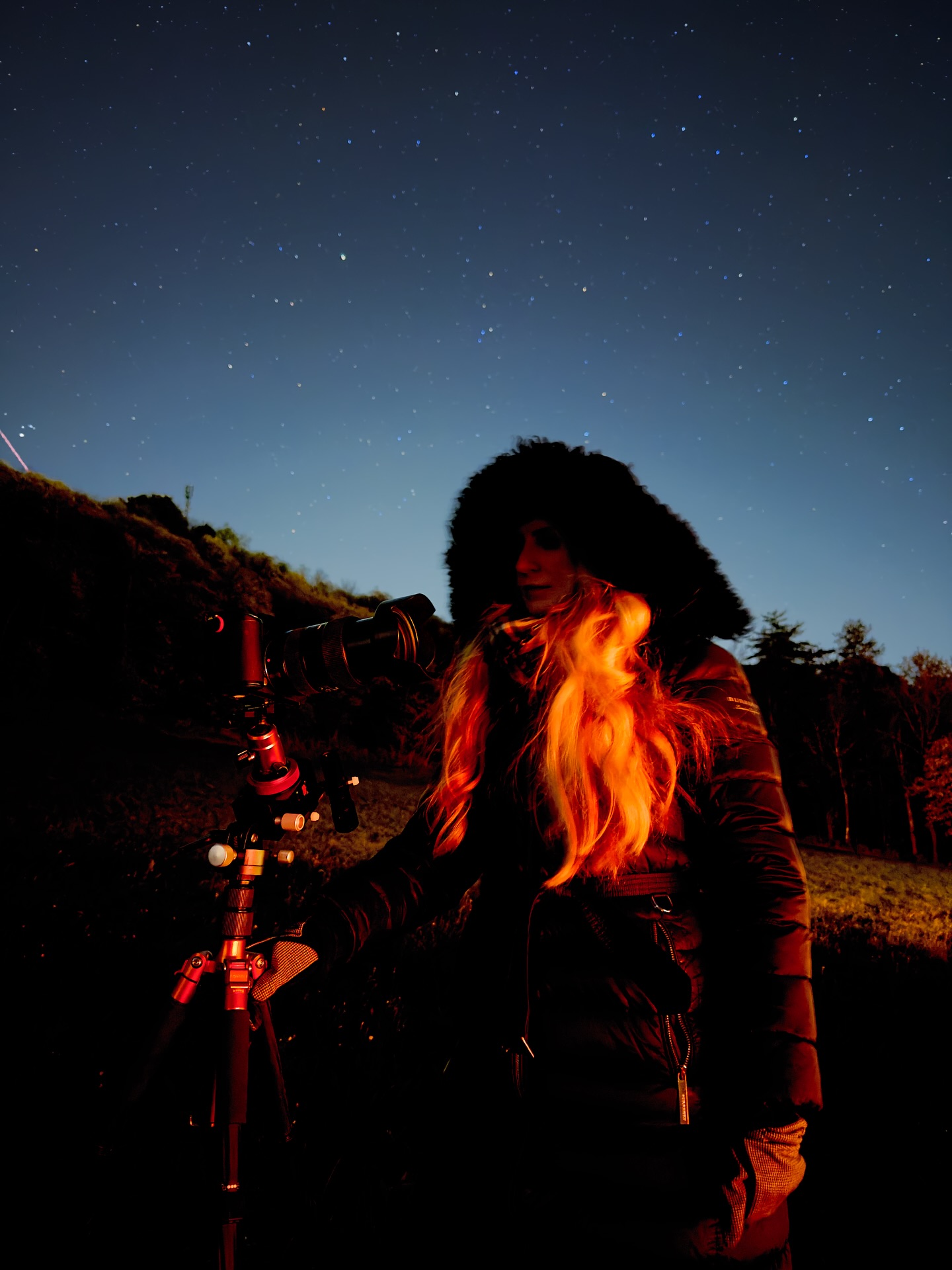 Chasing Comet Lemmon